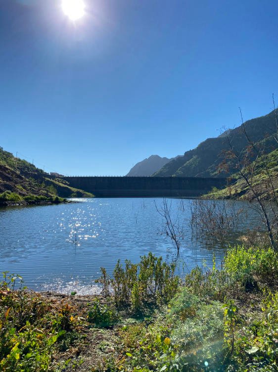 Pateo Jardina hasta Tahodio: Presa de Tahodio