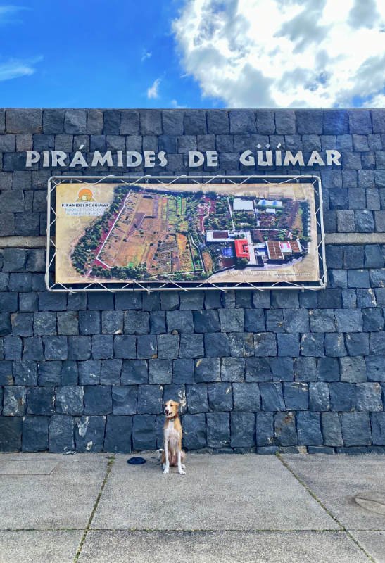 Pirámides de Güímar: visita con perro