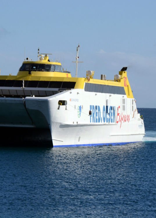 Semana Santa en Tenerife con Perro: Fred Olsen Ferry