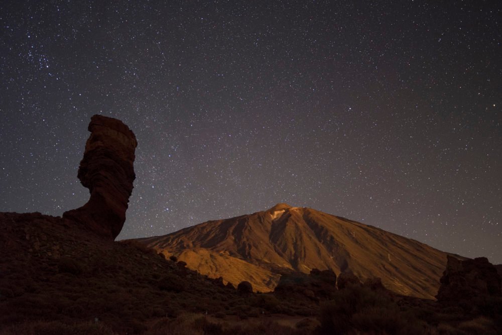 El Teide estrellas Tenerife